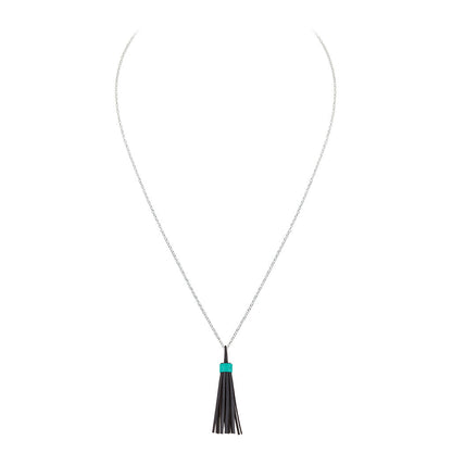 Asante Long Tassel Necklace