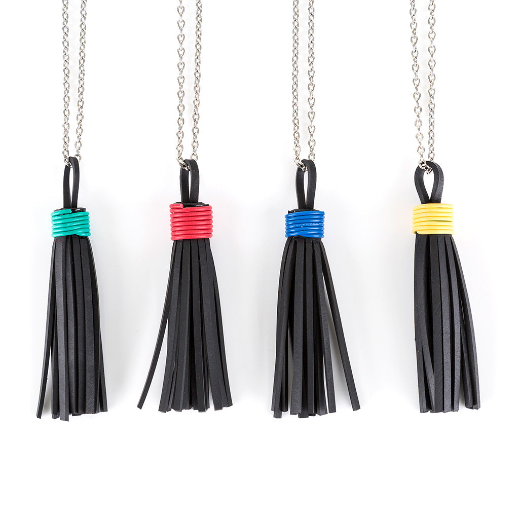Asante Long Tassel Necklace