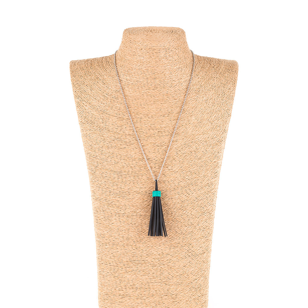 Asante Long Tassel Necklace
